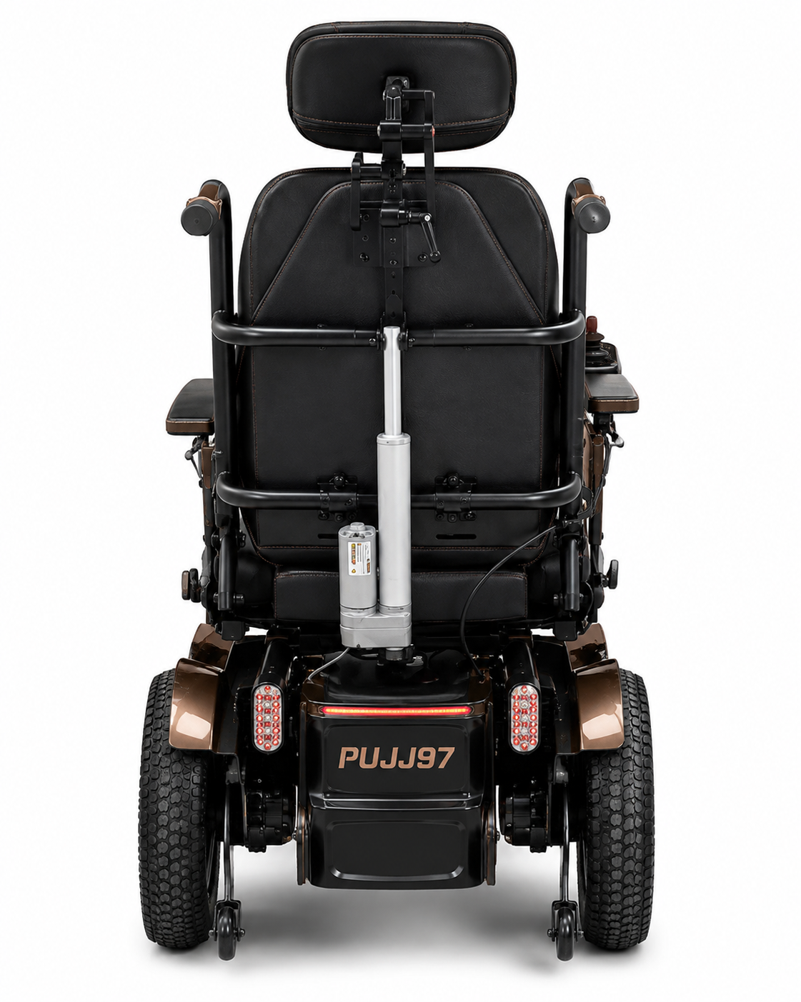 PUJJ97 rear view with integrated lighting